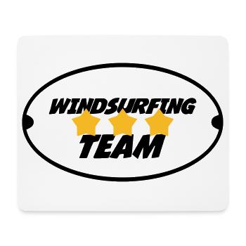 Windsurfing / Windsurfen / Planche à voile - Mousepad (Querformat) - Weiß - Vorne