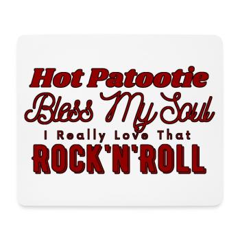 Hot Patootie Bless My Soul - Mousepad (Querformat) - Weiß - Vorne