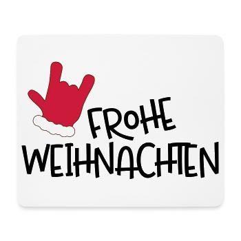 Merry Christmas - Mouse Pad (horizontal) - white - Front