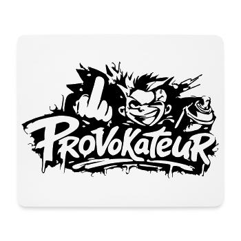 Provokateur - Mousepad (Querformat) - Weiß - Vorne