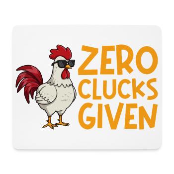 Farmer Rooster Flock Poultry Chicken - Mouse Pad (horizontal) - white - Front