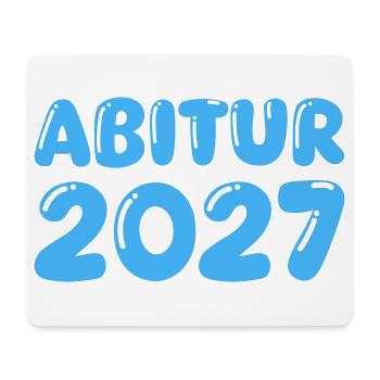 Abitur 2027 - Mousepad (Querformat) - Weiß - Vorne