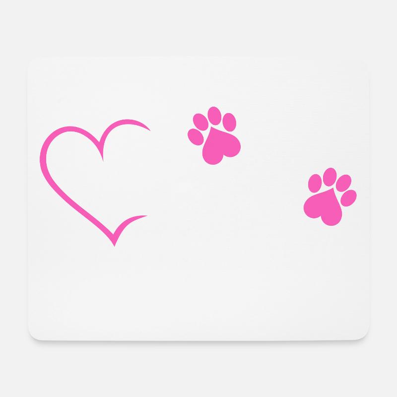Hund Hunde Mama Hundemama - Mousepad (Querformat) - Weiß
