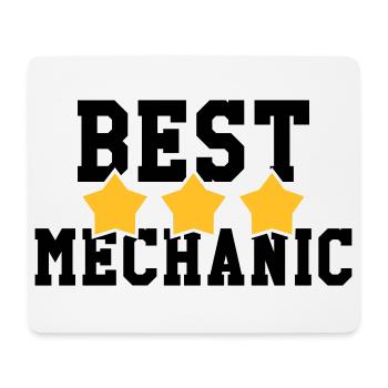 Best Mechanic - Mousepad (Querformat) - Weiß - Vorne