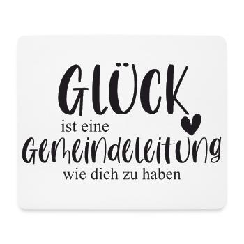 Gemeindeleitung Ehrenamt Gemeinde Geschenk - Mousepad (Querformat) - Weiß - Vorne