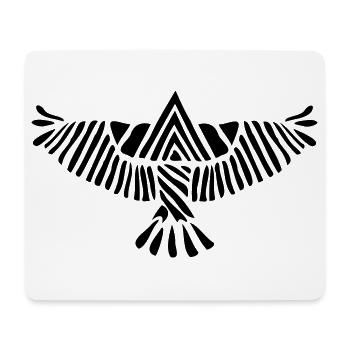 Eagle - Mouse Pad (horizontal) - white - Front