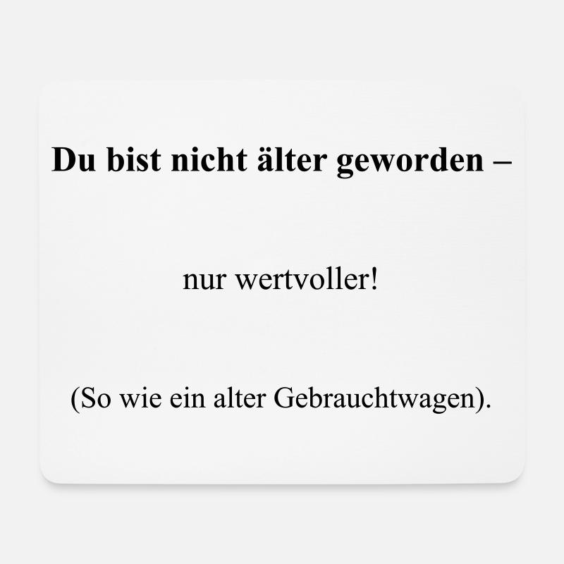 Geburtstag - Mousepad (Querformat) - Weiß