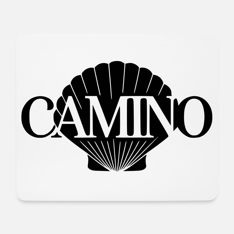 Camino Shell - Mousepad (Querformat) - Weiß