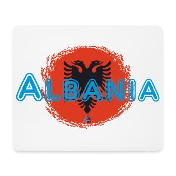 Albanien - Mousepad (Querformat) - Weiß - Vorne