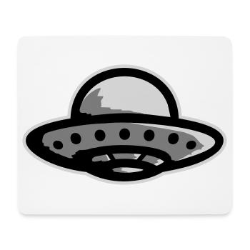 Ufo Alien Get In Loser Lustig Ufo Entführung Zitat - Mousepad (Querformat) - Weiß - Vorne