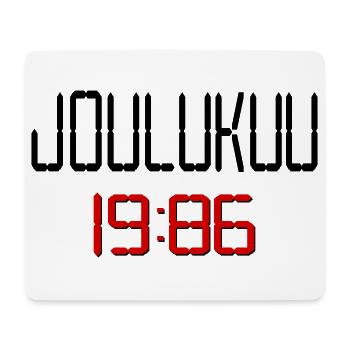 Finnland, Geburtstag im Dezember 1986 - Mousepad (Querformat) - Weiß - Vorne