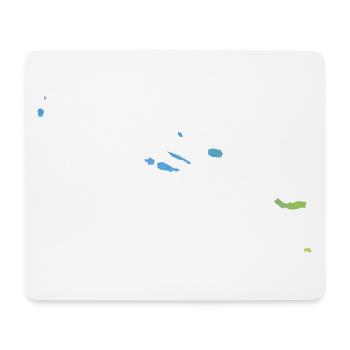 Azores - Mousepad (Querformat) - Weiß - Vorne