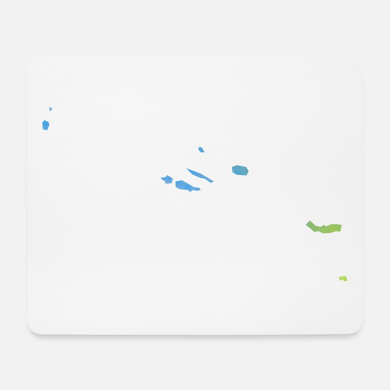 Azores - Mousepad (Querformat) - Weiß
