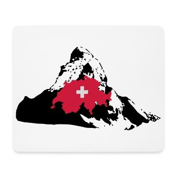 Matterhorn Switerland - Mouse Pad (horizontal) - white - Front
