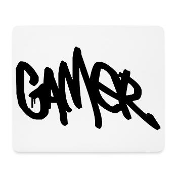 Gamer - Mouse Pad (horizontal) - white - Front