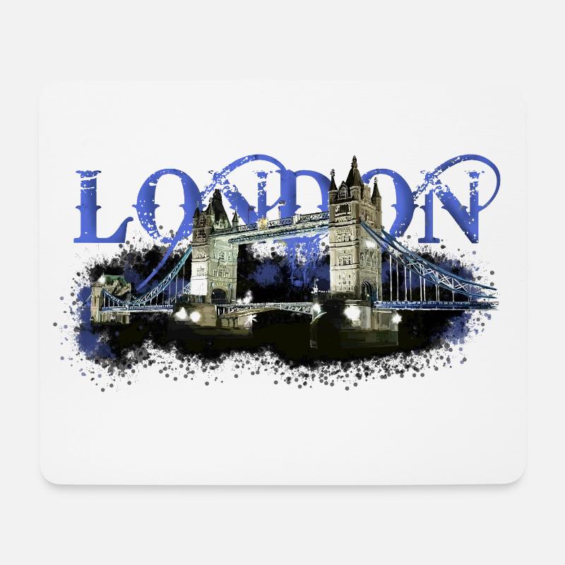 London - Mouse Pad (horizontal) - white