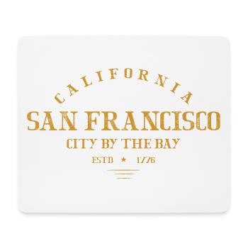 San Francisco - Mouse Pad (horizontal) - white - Front