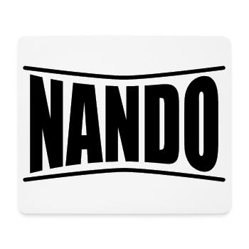 t-shirt Nando t-shirt gift idea - Mouse Pad (horizontal) - white - Front