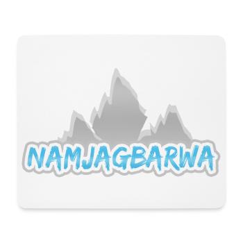 Namjagbarwa as hiking - Mouse Pad (horizontal) - white - Front
