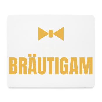 Team Braeutigam JGA Junggesellenabschied Groom - Mousepad (Querformat) - Weiß - Vorne
