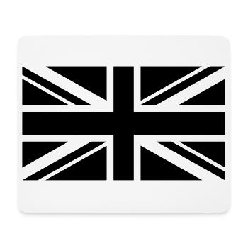 England Fahne einfarbig - Mousepad (Querformat) - Weiß - Vorne