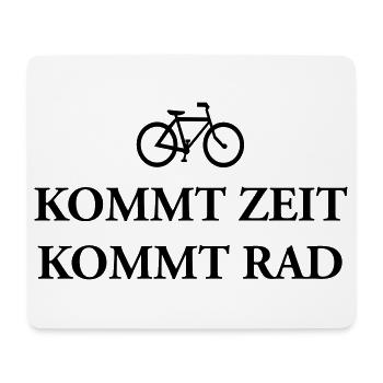 Come cycling time T-Shirts - Mouse Pad (horizontal) - white - Front