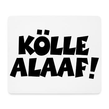 Kölle Alaaf! Kölner Karneval in Köln - Mousepad (Querformat) - Weiß - Vorne