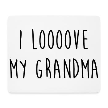 Großmütter / Oma / Mami / Großmutter / Mamy - Mousepad (Querformat) - Weiß - Vorne