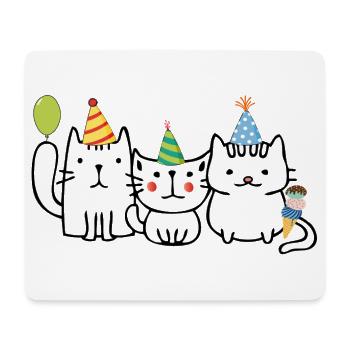 Geburtstag  - Mousepad (Querformat) - Weiß - Vorne