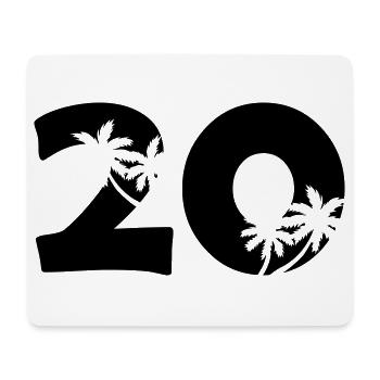 20 - Mouse Pad (horizontal) - white - Front