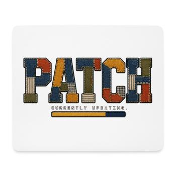 PATCH – Continuous Updating - Mouse Pad (horizontal) - white - Front