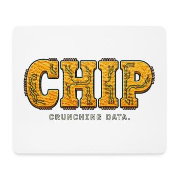 CHIP – Crunchy Data - Mouse Pad (horizontal) - white - Front