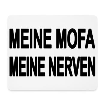 Mofa - Mousepad (Querformat) - Weiß - Vorne