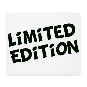 limited_edition - Mousepad (Querformat) - Weiß - Vorne