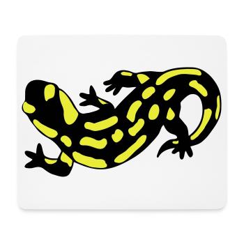 Salamander - Mousepad (Querformat) - Weiß - Vorne