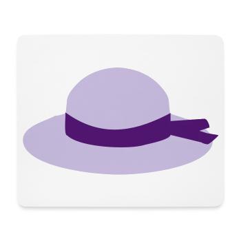hut - Mousepad (Querformat) - Weiß - Vorne
