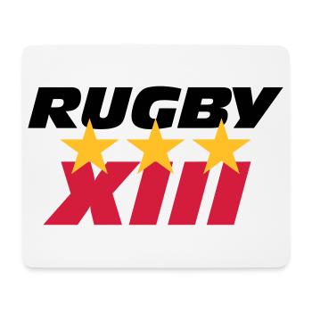 Rugby XIII - Mouse Pad (horizontal) - white - Front