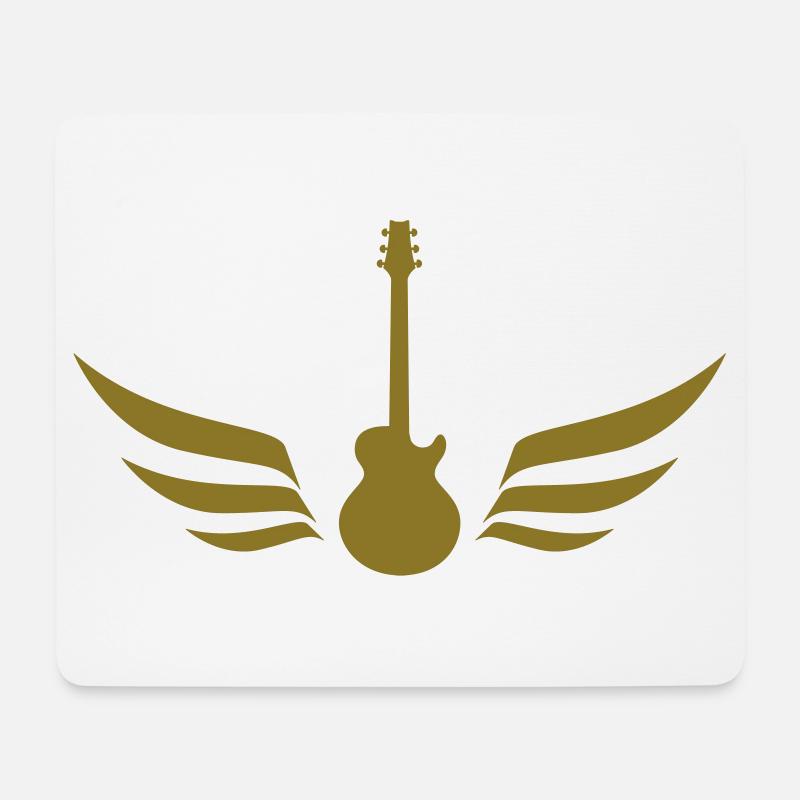 Guitar ! - Mousepad (Querformat) - Weiß