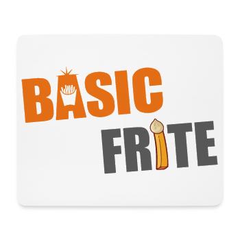 Basic fries 2 - Mouse Pad (horizontal) - white - Front
