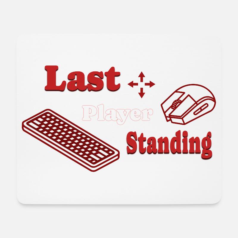Last Player Standing - Mouse Pad (horizontal) - white
