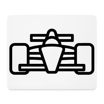 Race Car - Mouse Pad (horizontal) - white - Front