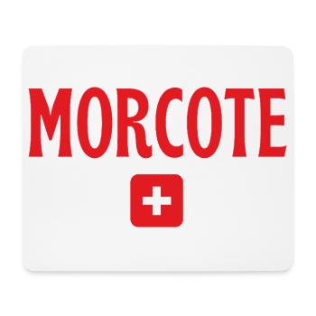 Marokkische Schweizer Flagge - Mousepad (Querformat) - Weiß - Vorne
