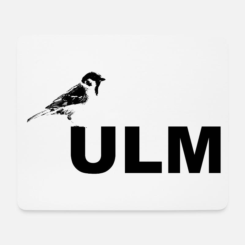 SSV Spatz Ulmer Linsen mit Spätzle und Saiten - Mousepad (Querformat) - Weiß