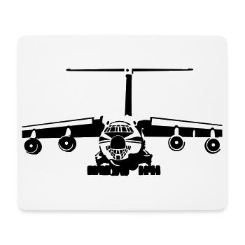IL-76 - Mouse Pad (horizontal) - white - Front