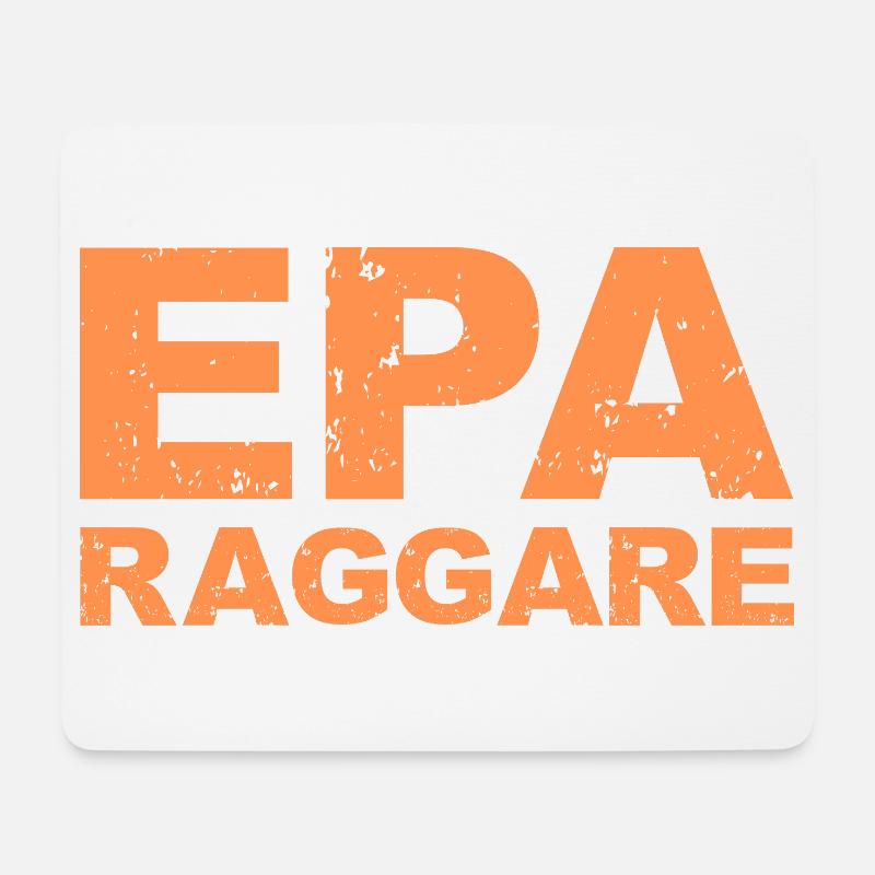 Epa Raggare - Mousepad (Querformat) - Weiß