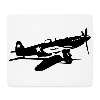 Yak-3 M - Mousepad (Querformat) - Weiß - Vorne