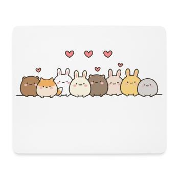 FunnyBunny - Mouse Pad (horizontal) - white - Front