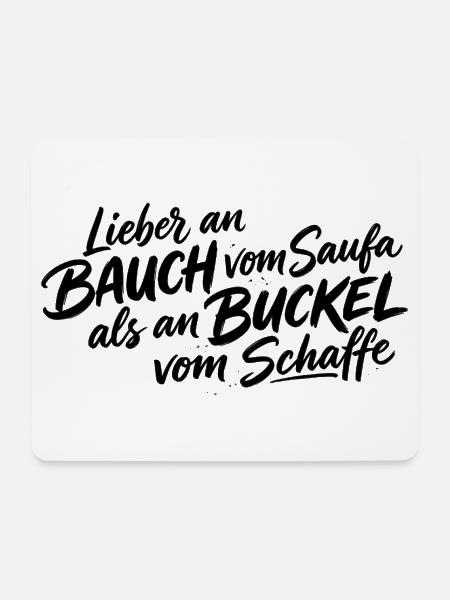 schwäbisch, Schwabenland, Stuttgart, schwäbischer - Mousepad (Querformat) - Weiß
