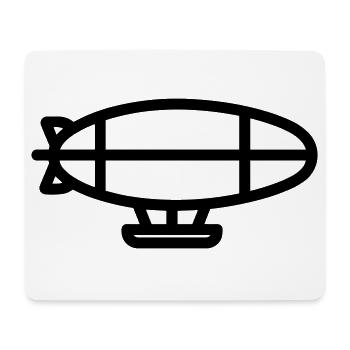 Airship - Mouse Pad (horizontal) - white - Front