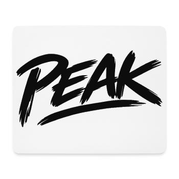 Peak Trend - Mousepad (Querformat) - Weiß - Vorne